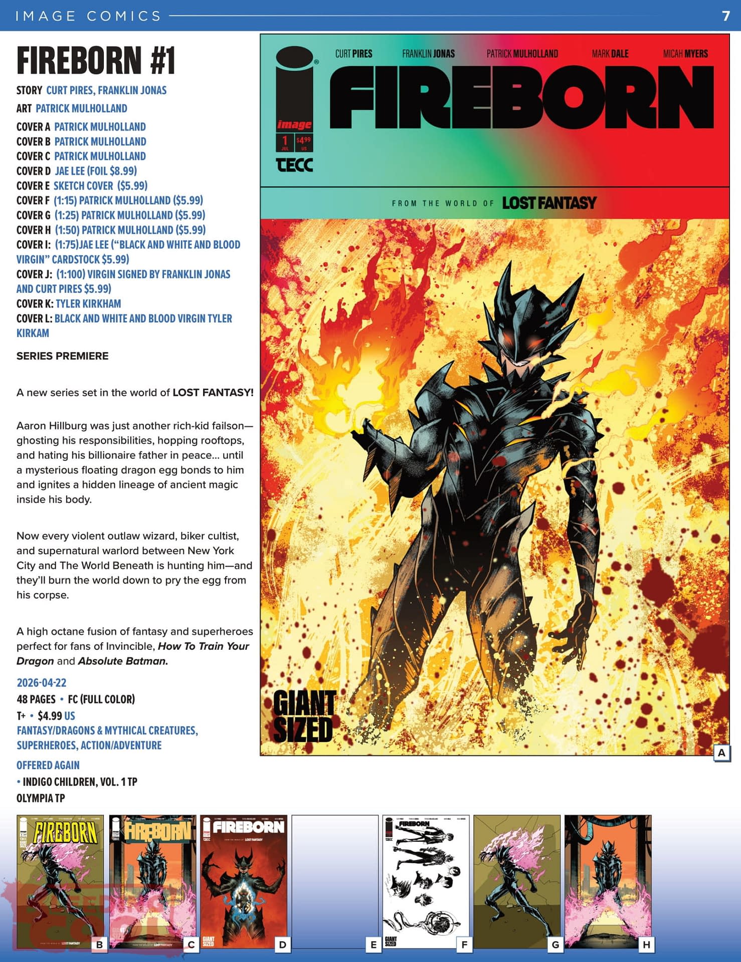 Image Comics Full April 2026 Solicits