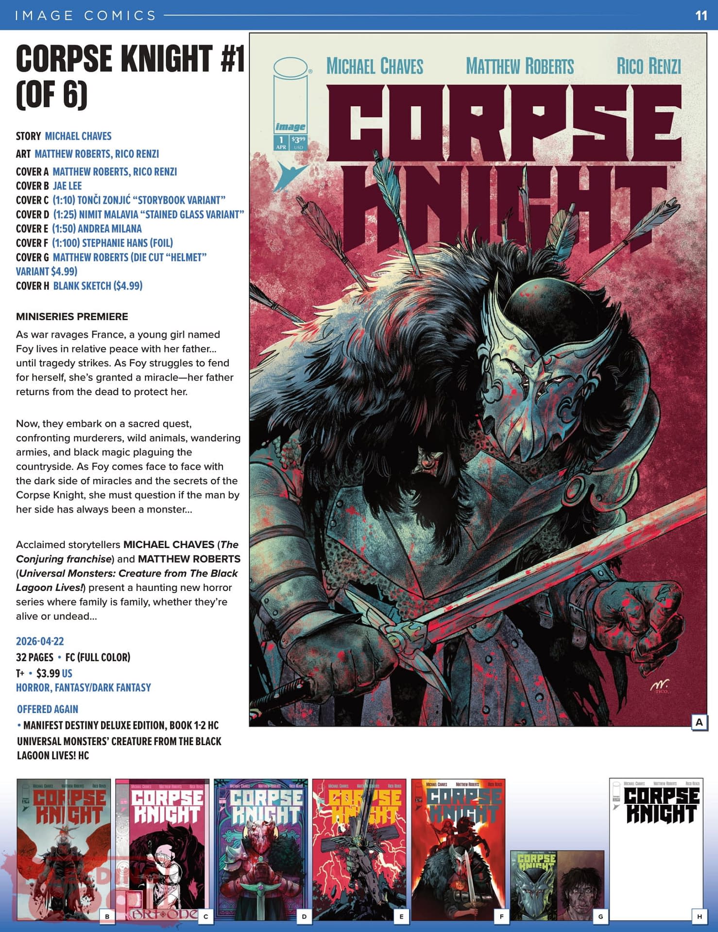 Image Comics Full April 2026 Solicits