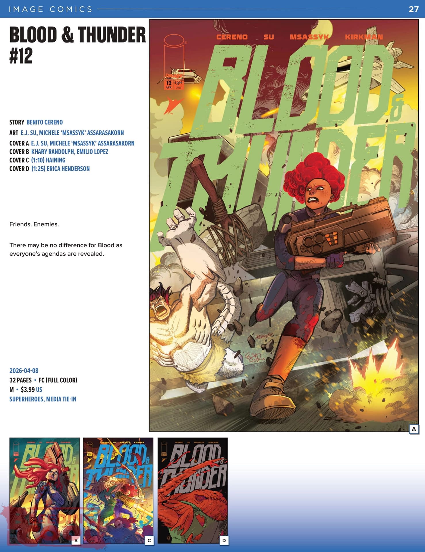 Image Comics Full April 2026 Solicits