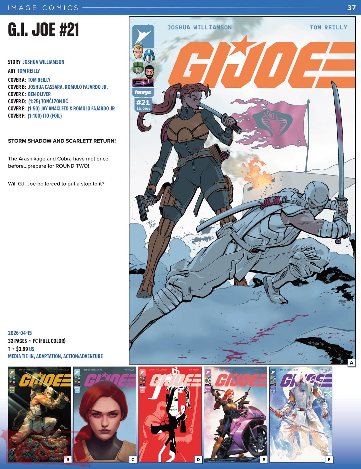 Image Comics Full April 2026 Solicits