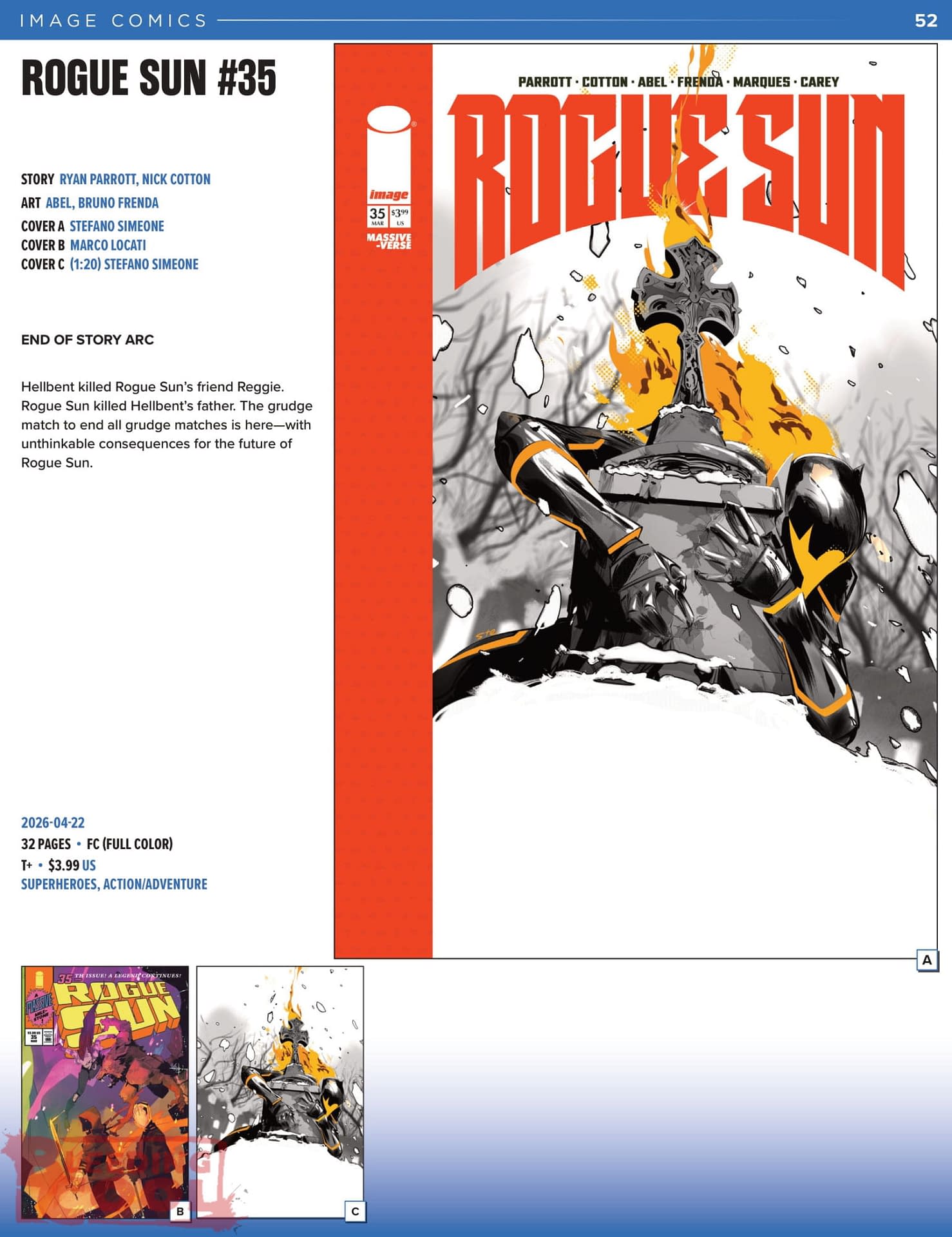 Image Comics Full April 2026 Solicits