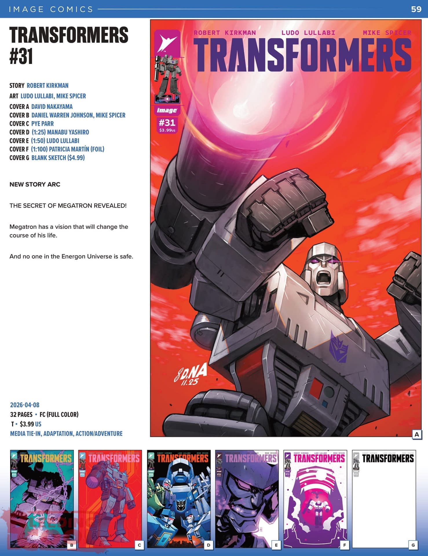 Image Comics Full April 2026 Solicits