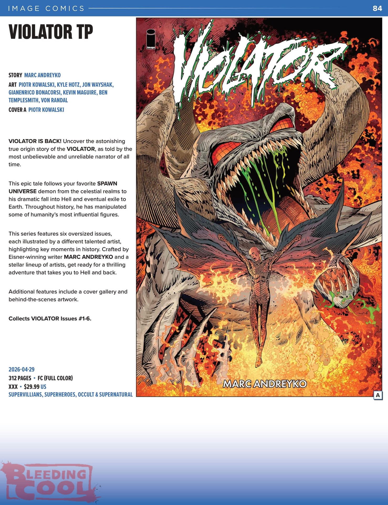 Image Comics Full April 2026 Solicits