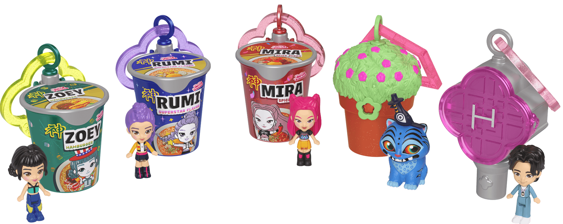 Save the Day with the New Polly Pocket x KPop Demon Hunters Collab