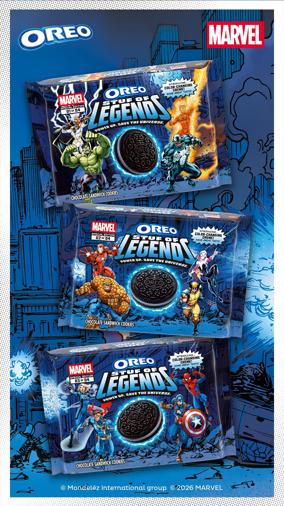 Marvel Comics Teams Up with OREO for A New Cookie Collaboration