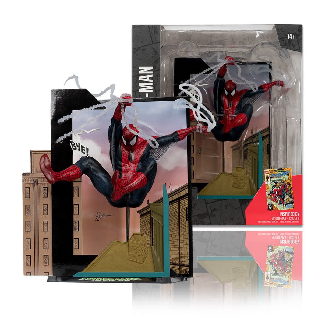 Spider-Man Returns to McFarlane Toys with New 1/10 Scale Statue