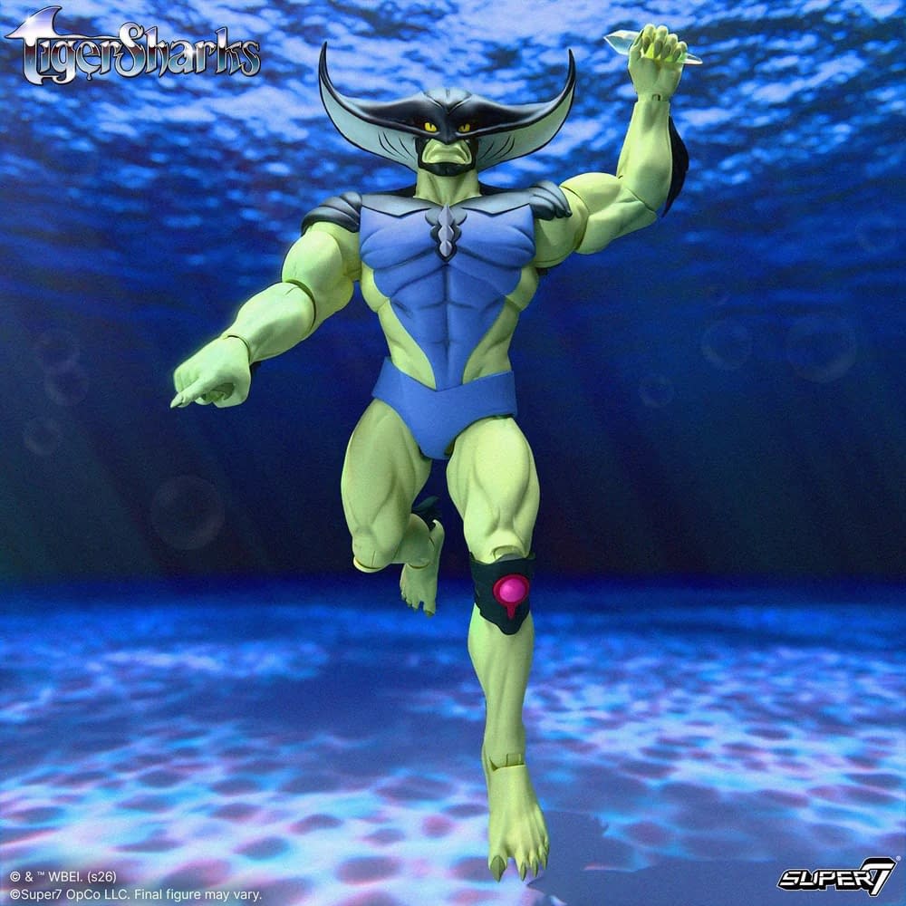 T-Ray Joins Super7's New TigerSharks Ultimates 7" Collection