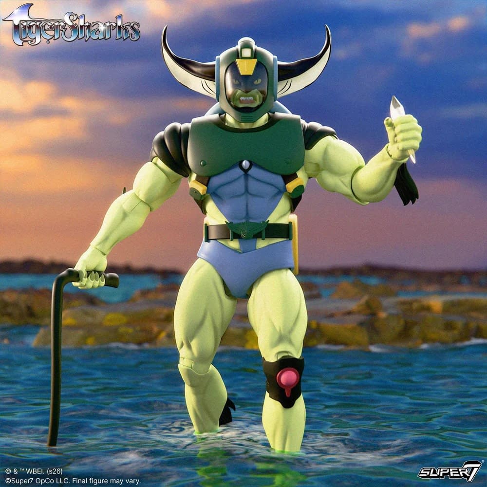 T-Ray Joins Super7's New TigerSharks Ultimates 7" Collection