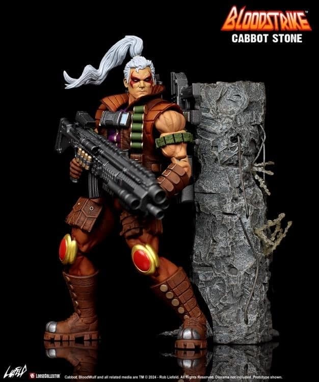 LooseCollector Unveils Rob Liefeld's Bloodstrike Cabbot Stone Figure