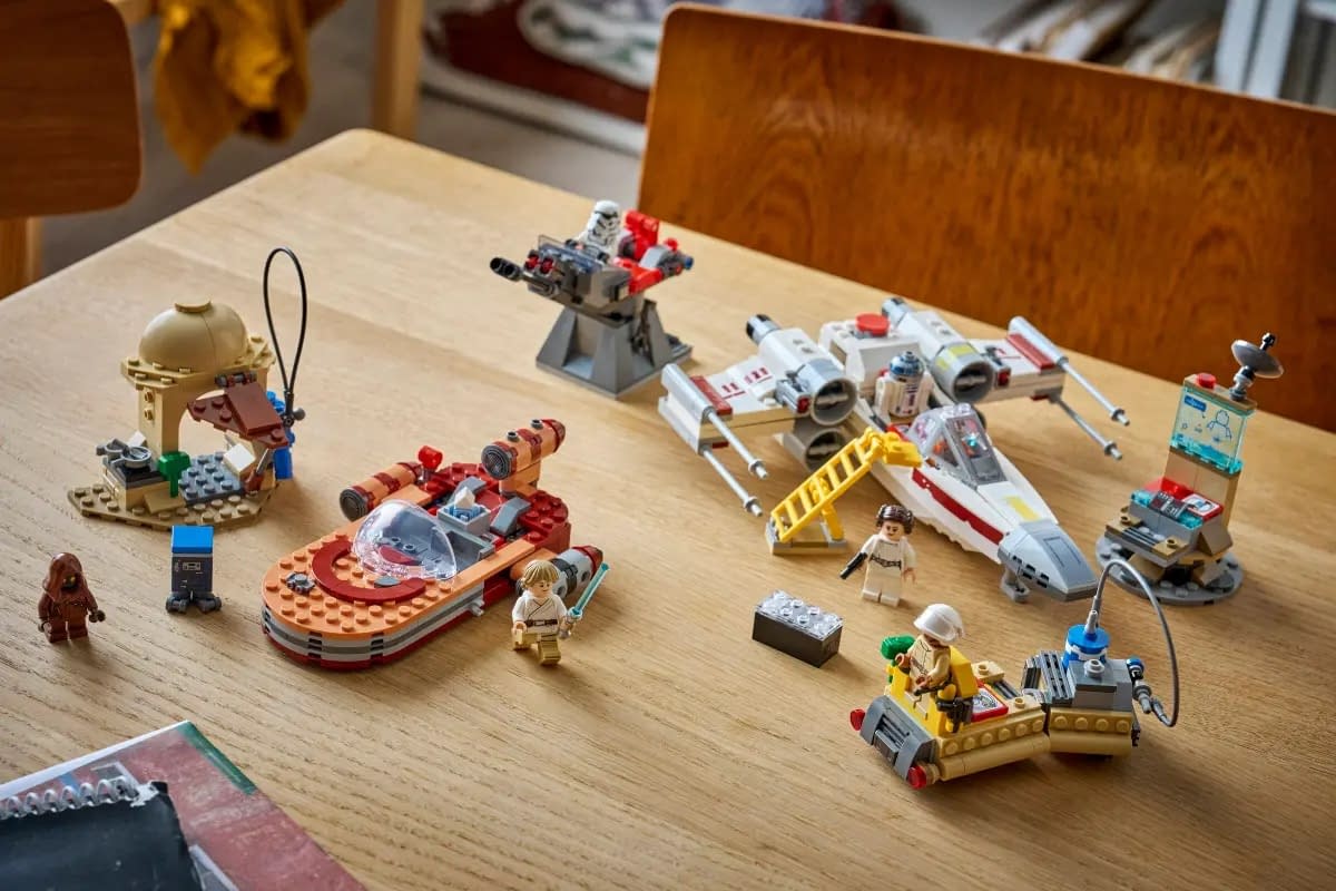 LEGO Star Wars SMART Play Luke's Landspeeder Set Coming Soon