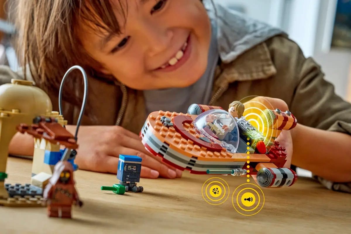 LEGO Star Wars SMART Play Luke's Landspeeder Set Coming Soon