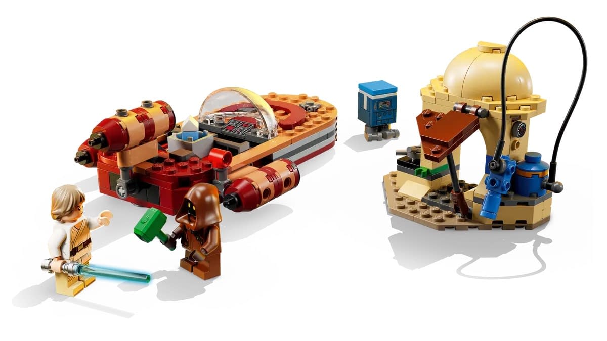 LEGO Star Wars SMART Play Luke's Landspeeder Set Coming Soon