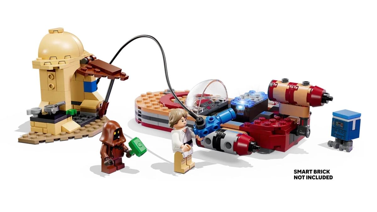 LEGO Star Wars SMART Play Luke's Landspeeder Set Coming Soon