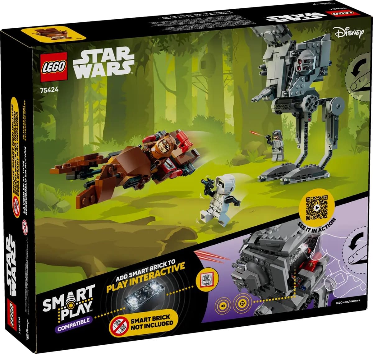 Return to Endor with LEGO's New Star Wars SMART Play AT-ST Set
