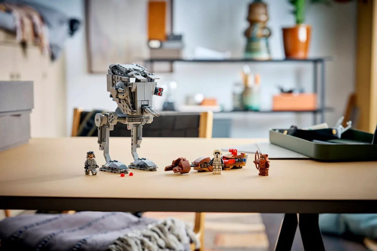 Return to Endor with LEGO's New Star Wars SMART Play AT-ST Set