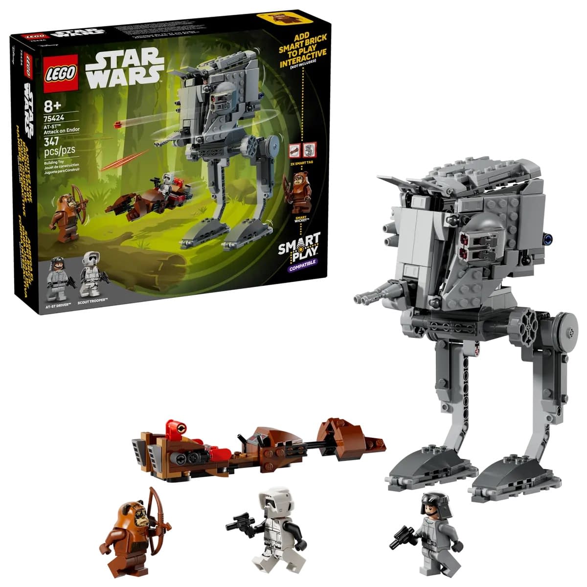Return to Endor with LEGO's New Star Wars SMART Play AT-ST Set