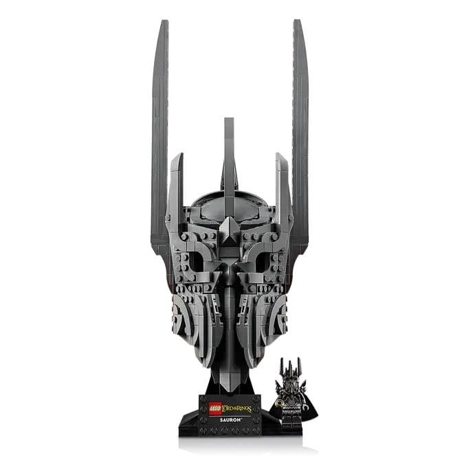 New The Lord of the Rings: Sauron's Helmet Set Revealed by LEGO