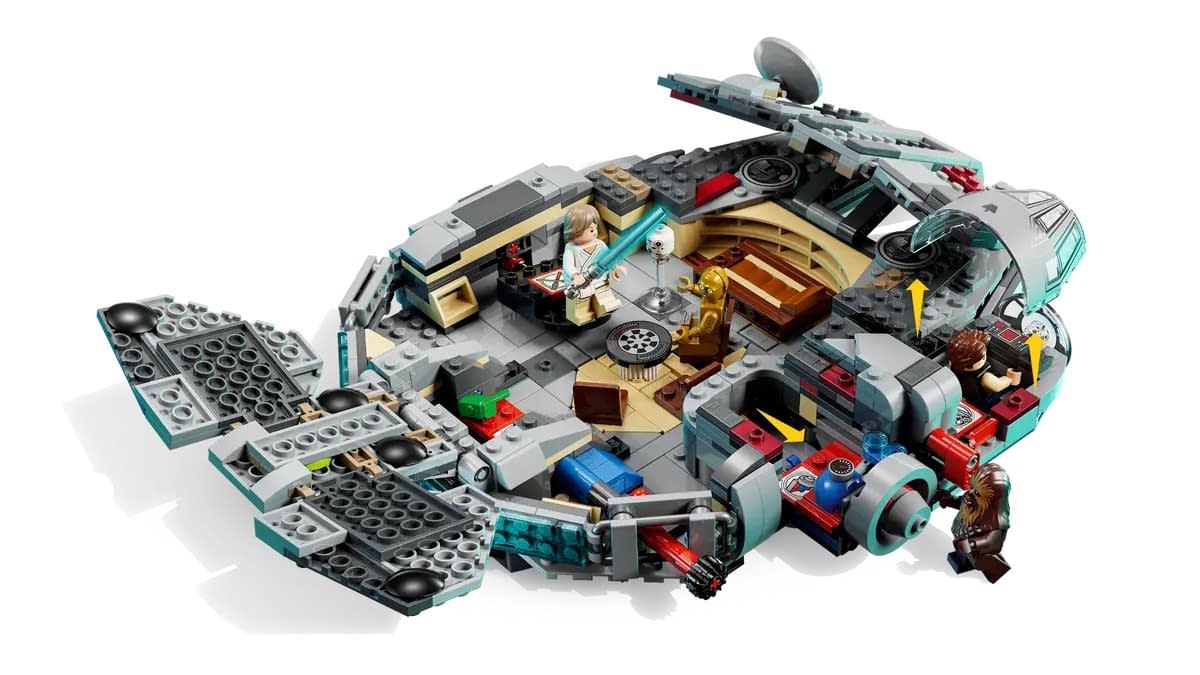 Take Flight with LEGO's New Star Wars SMART Play Millennium Falcon