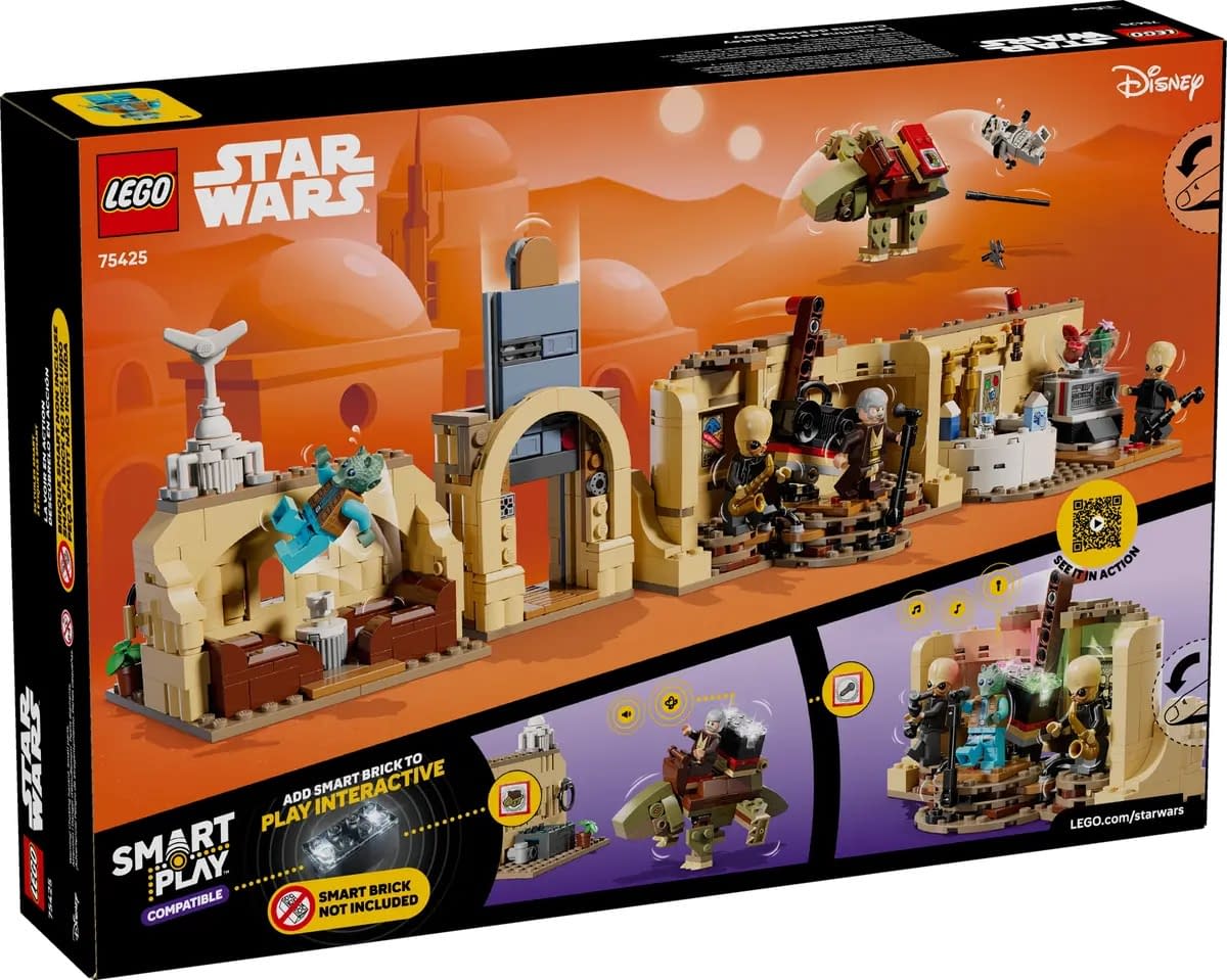 New Star Wars LEGO Mos Eisley Cantina SMART Play Set Unveiled