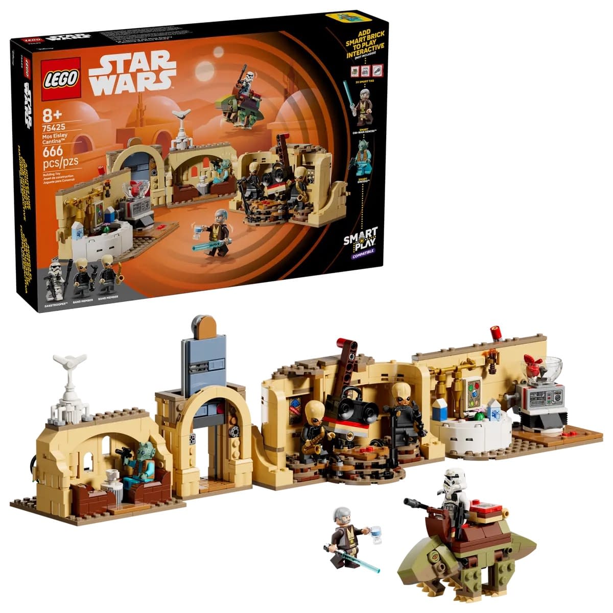 New Star Wars LEGO Mos Eisley Cantina SMART Play Set Unveiled