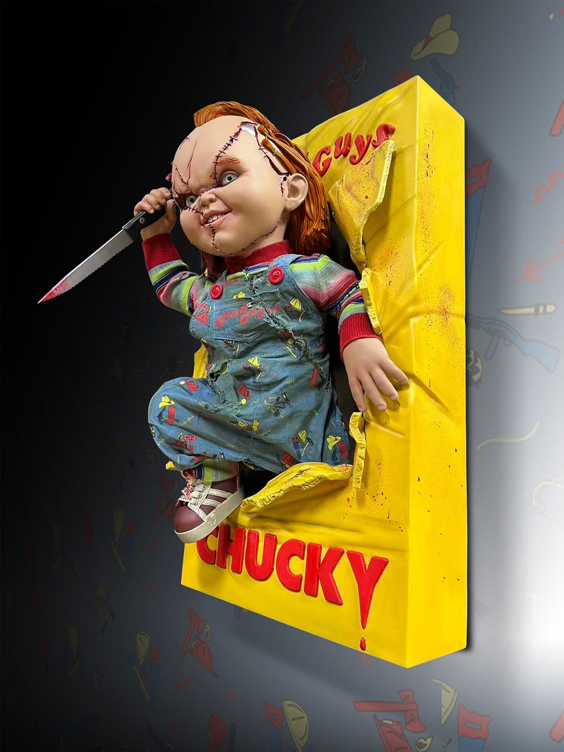 Hollywood Collectibles Reveals Life-Size Bride of Chucky 3D Wall Art