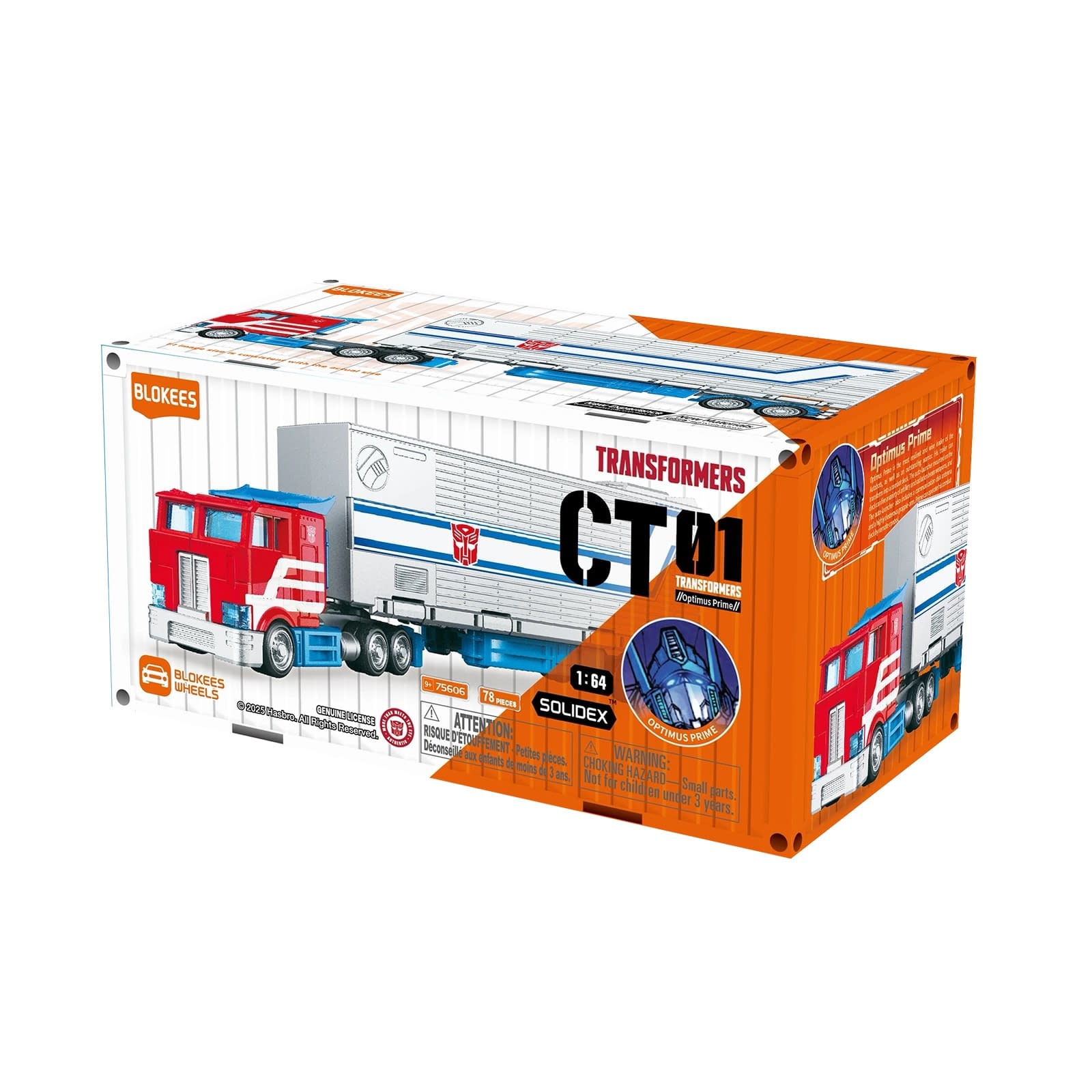 New Blokees Wheels Transformers CT01 Optimus Prime Revealed