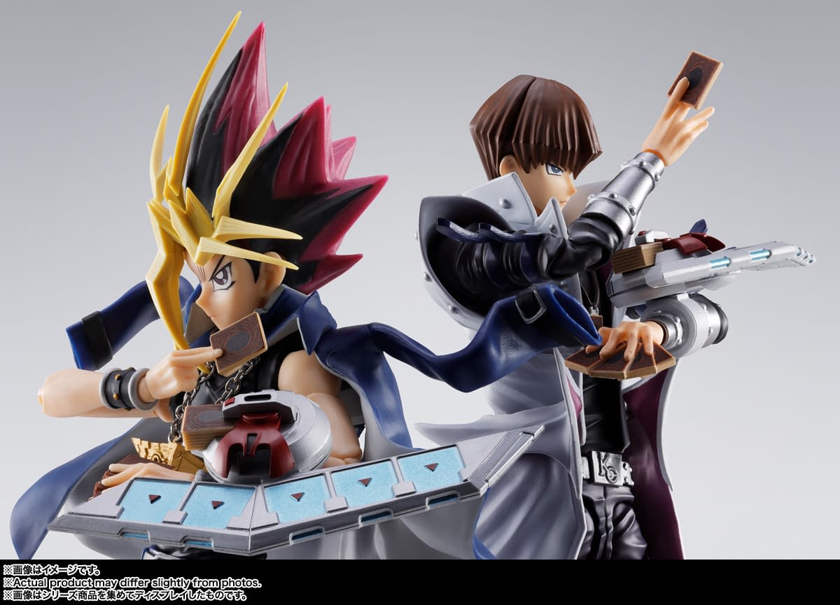 Seto Kaiba Arrives with New S.H.MonsterArts Yu-Gi-Oh! Figure