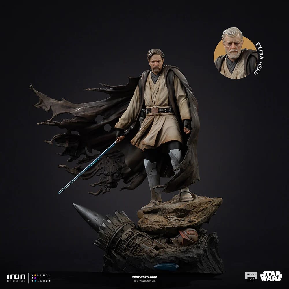 Iron Studios Unveils New Star Wars Obi-Wan (Signatures) Statue