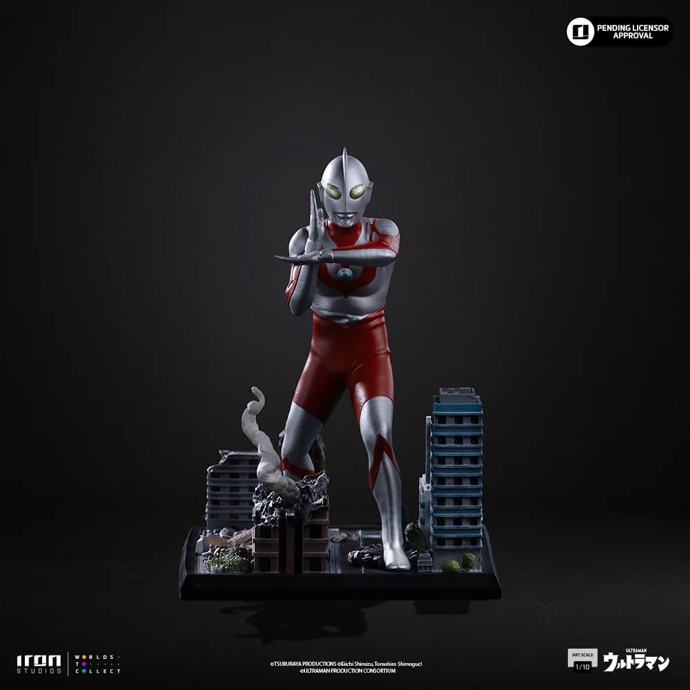 Save the Day with Iron Studios New 1/10 Art Scale Ultraman Statue
