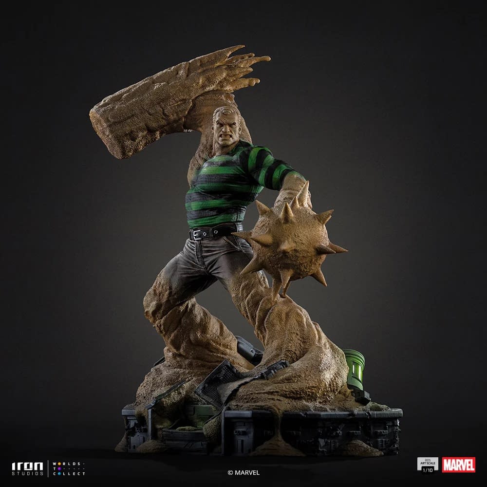 Spider-Man vs Villains Statue Series Continues with 1/10 Sandman