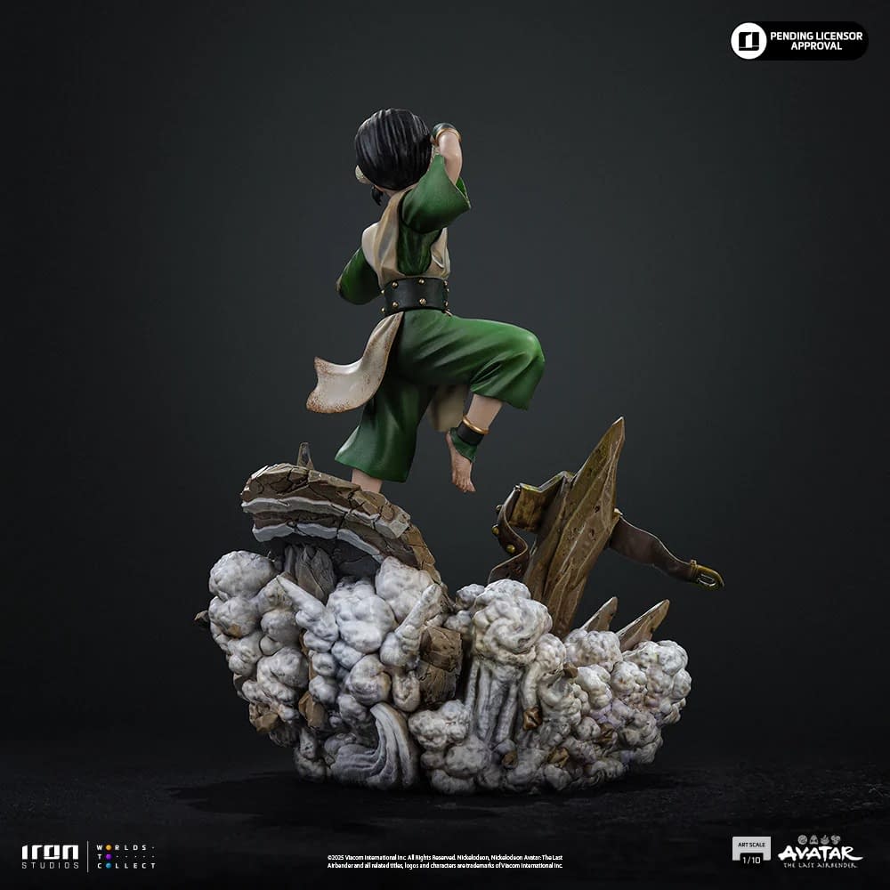 Iron Studios Reveals New Avatar: The Last Airbender 1/10 Toph Statue