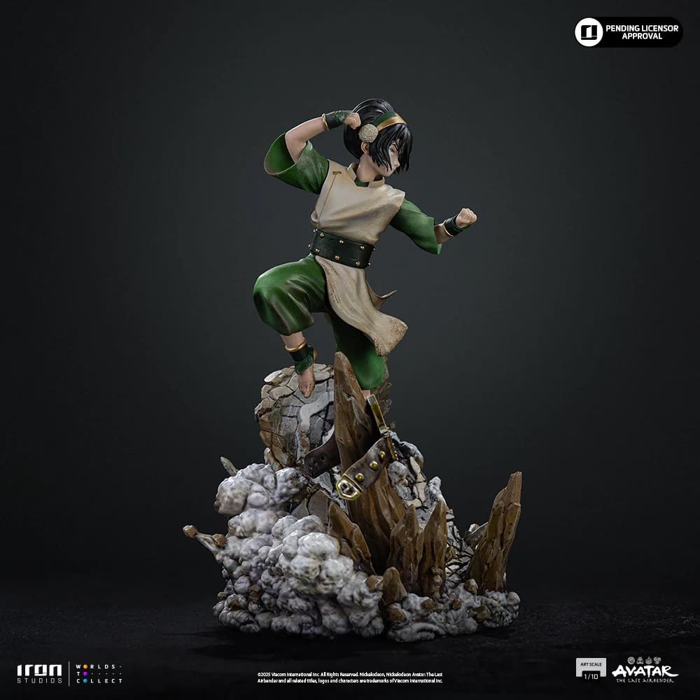 Iron Studios Reveals New Avatar: The Last Airbender 1/10 Toph Statue