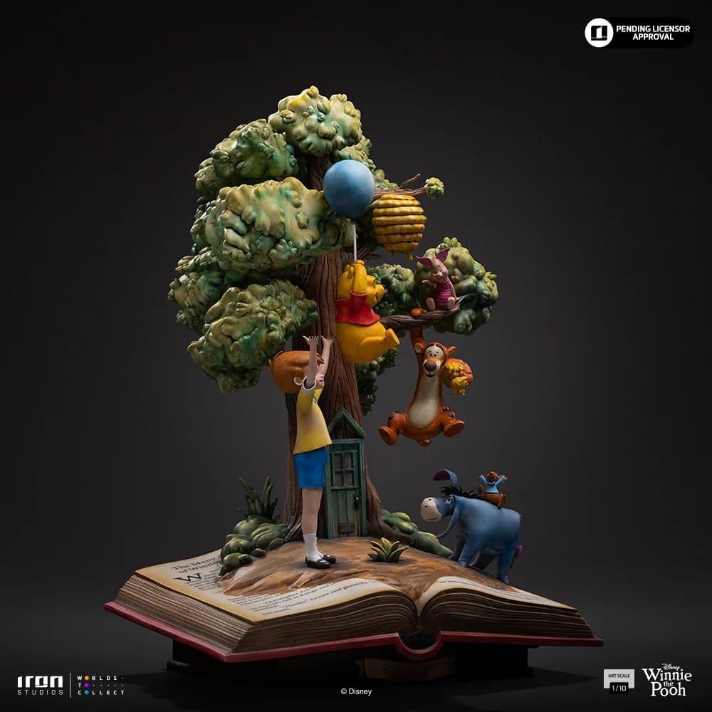 New Winnie the Pooh and Friends Statue Revealed by Iron Studios