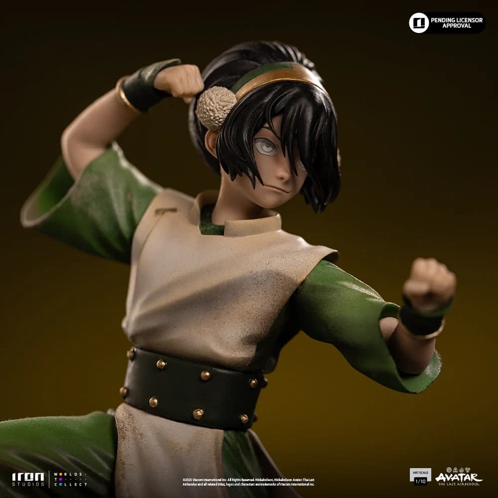 Iron Studios Reveals New Avatar: The Last Airbender 1/10 Toph Statue