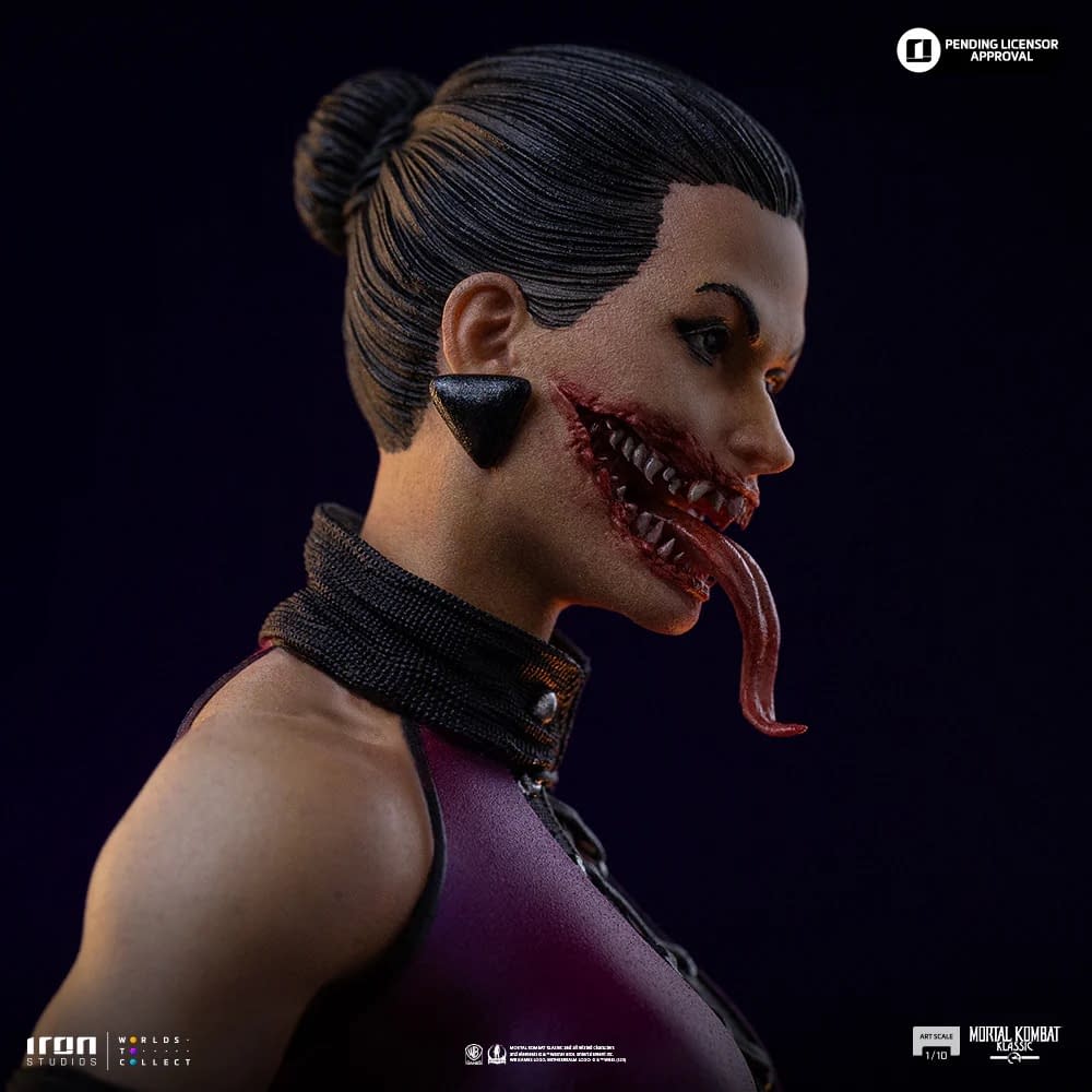 Beauty Gets Deadly with Iron Studios Mortal Kombat Mileena Statue