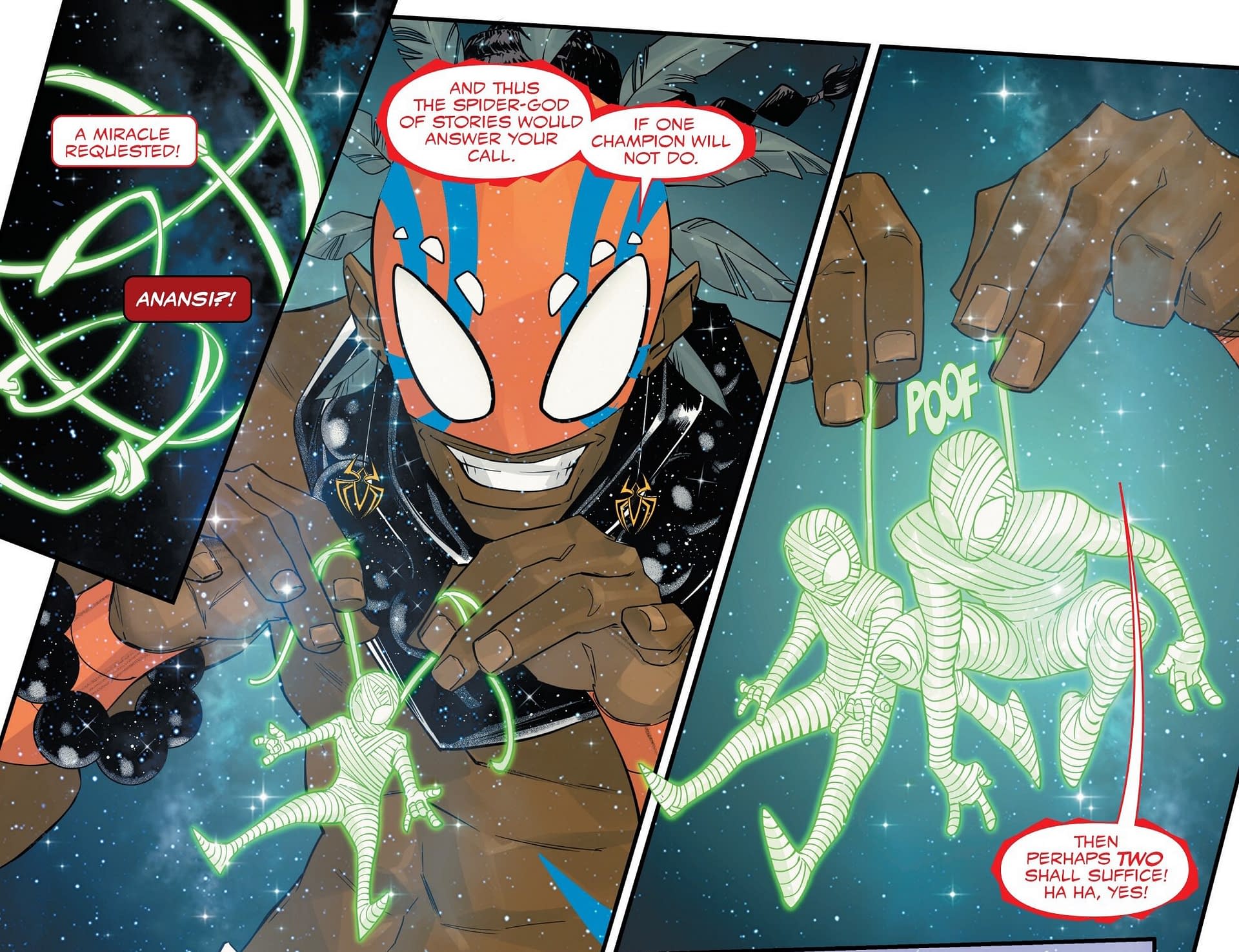 The Return Of The Amazing Spider-Man To Earth For A Hug (Spoilers)