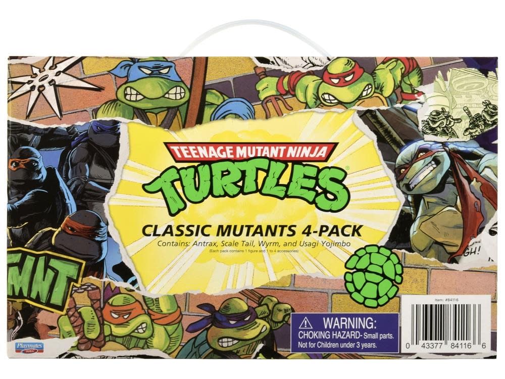 New Teenage Mutant Ninja Turtles Classic Mutants 4-Pack Unveiled