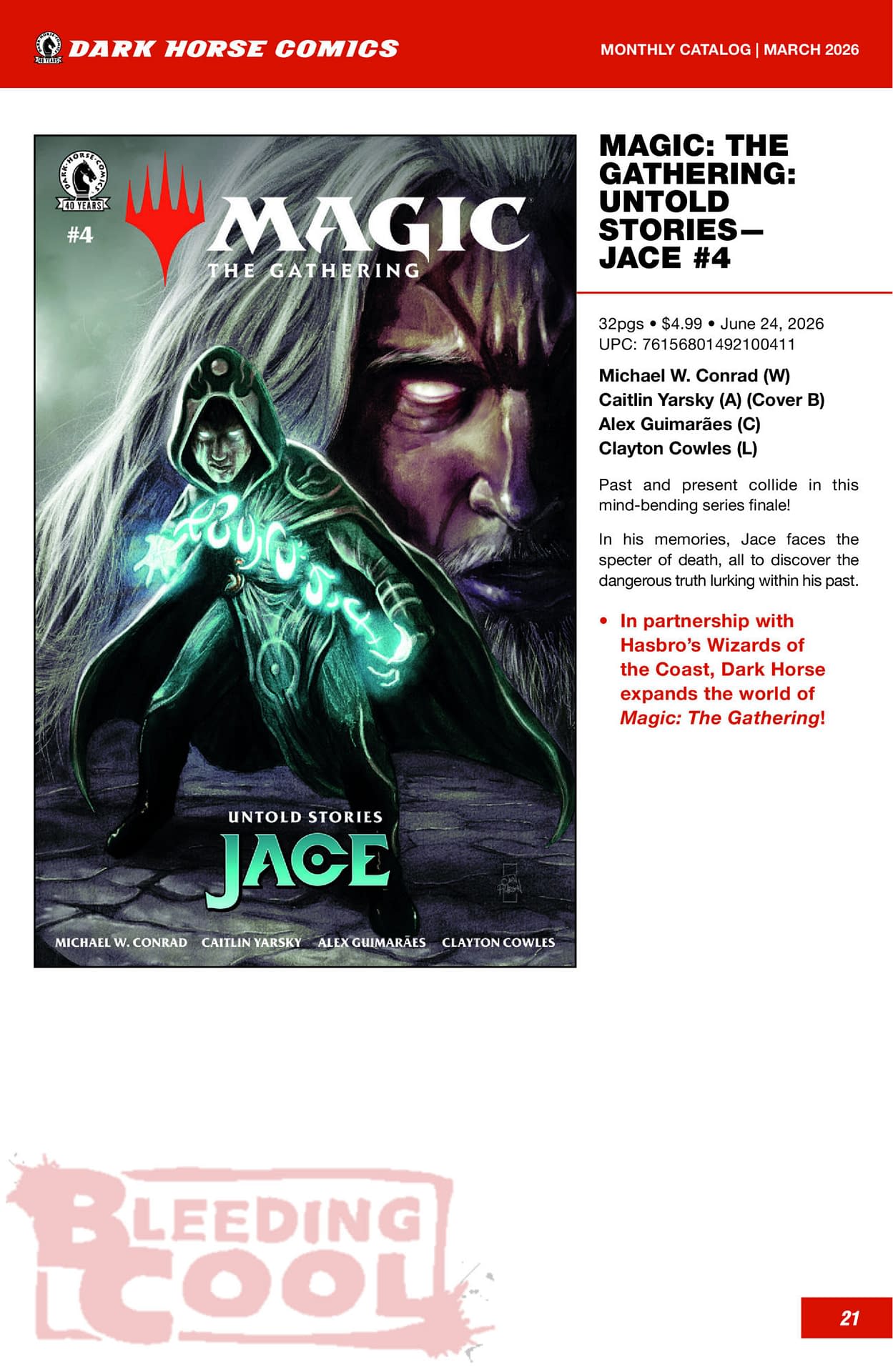 Dark Horse Comics June 2026 Full Solicits