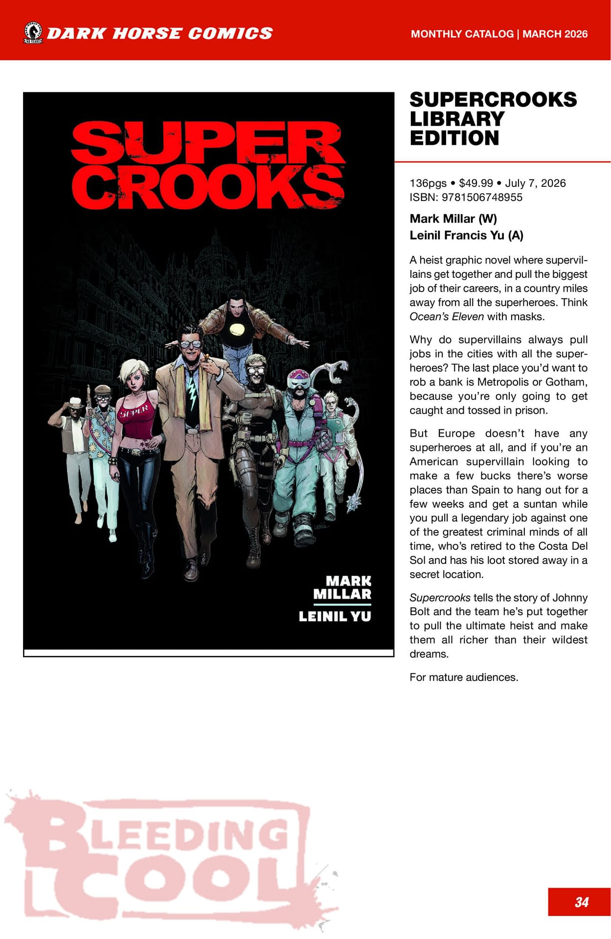 Dark Horse Comics June 2026 Full Solicits