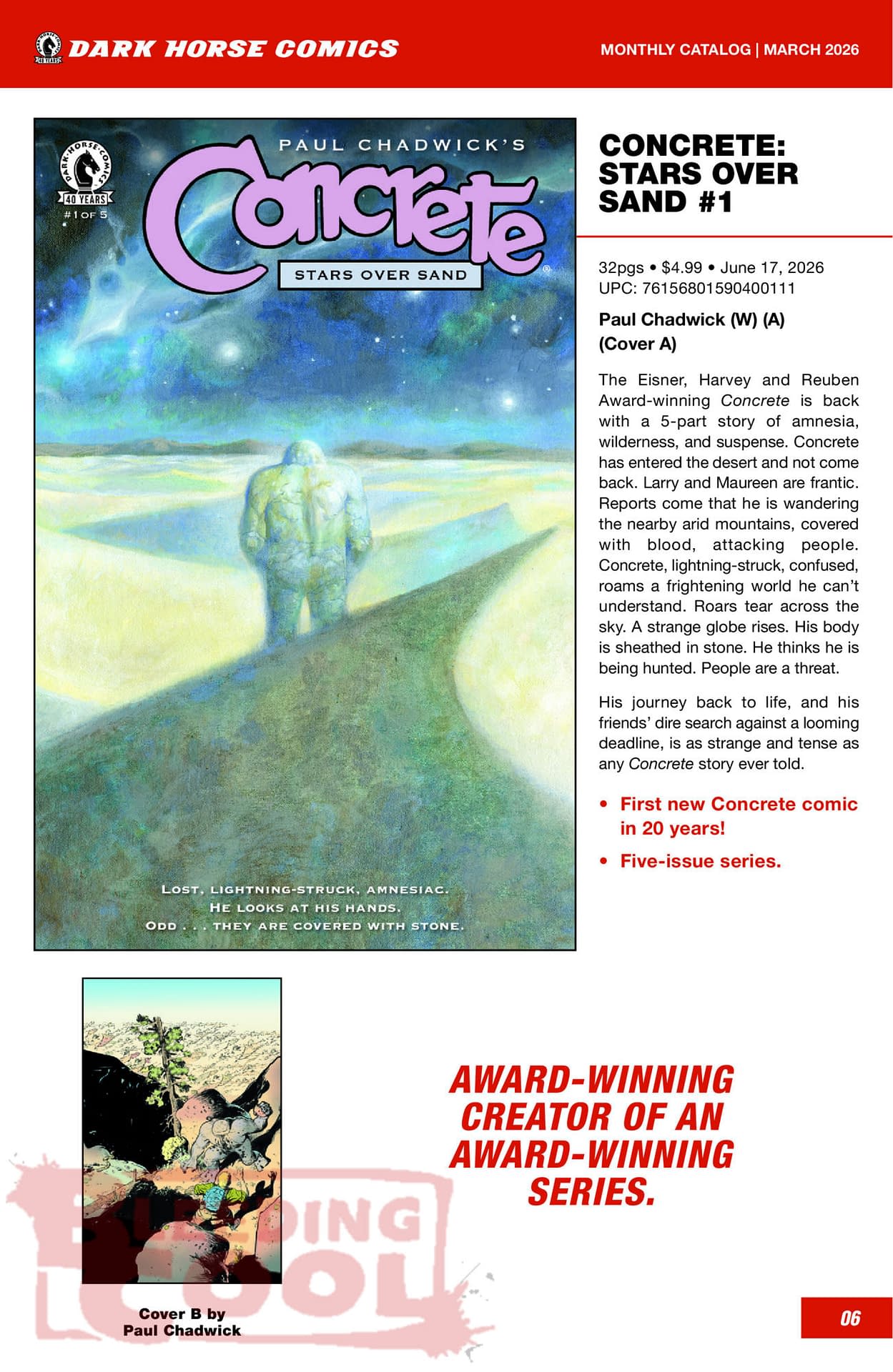 Dark Horse Comics June 2026 Full Solicits