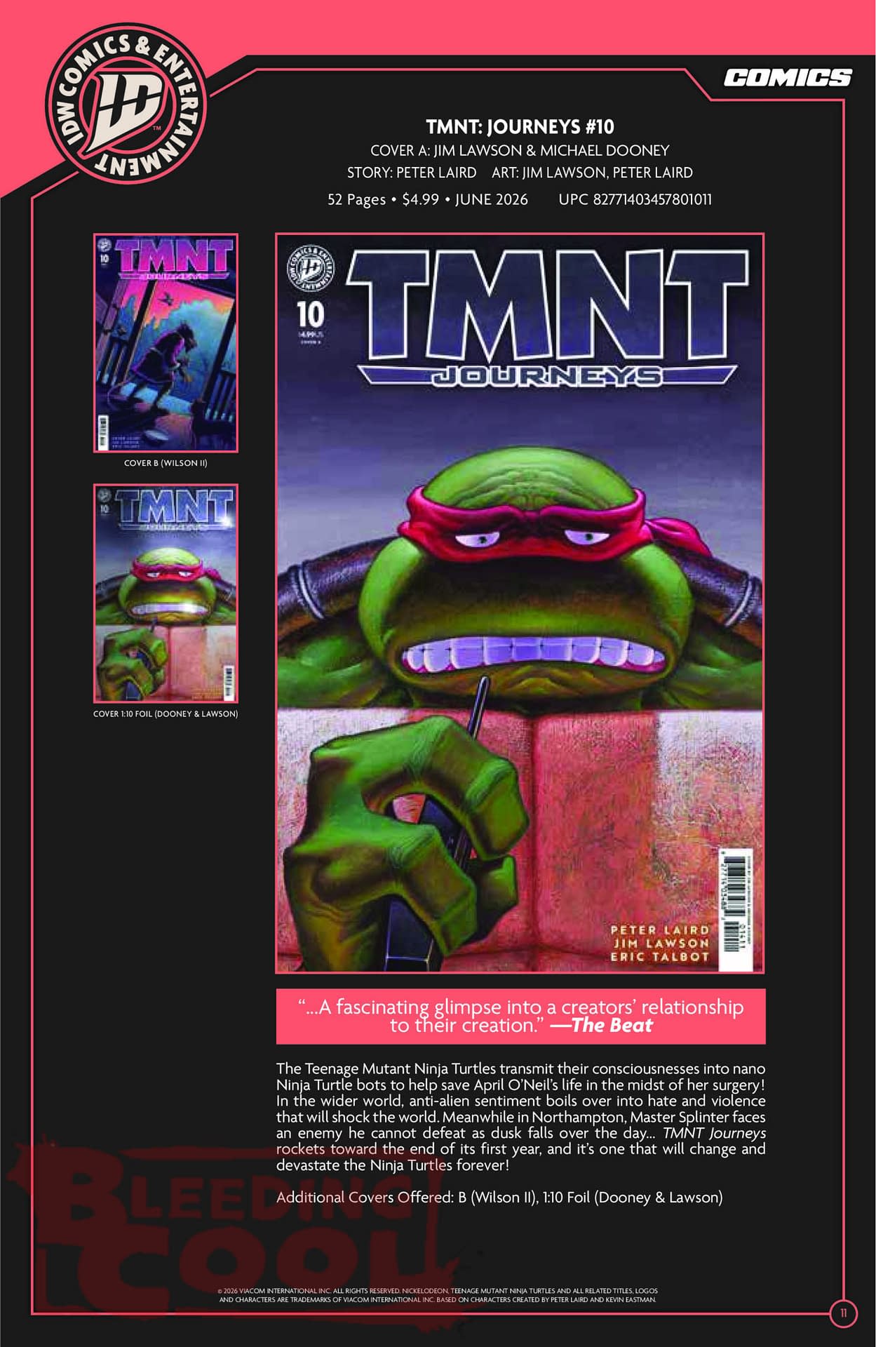 IDW Full May 2026 Solicits