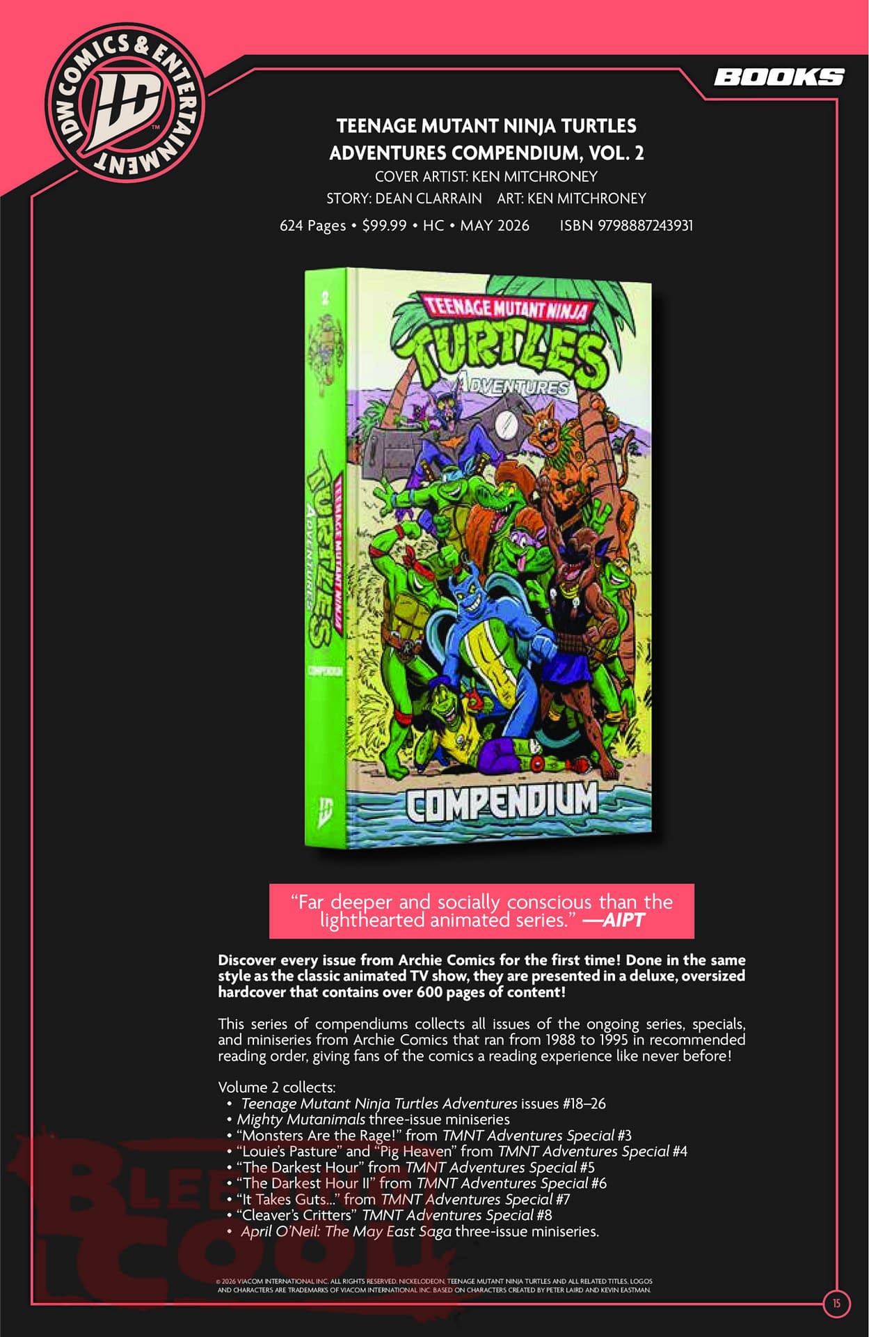 IDW Full May 2026 Solicits