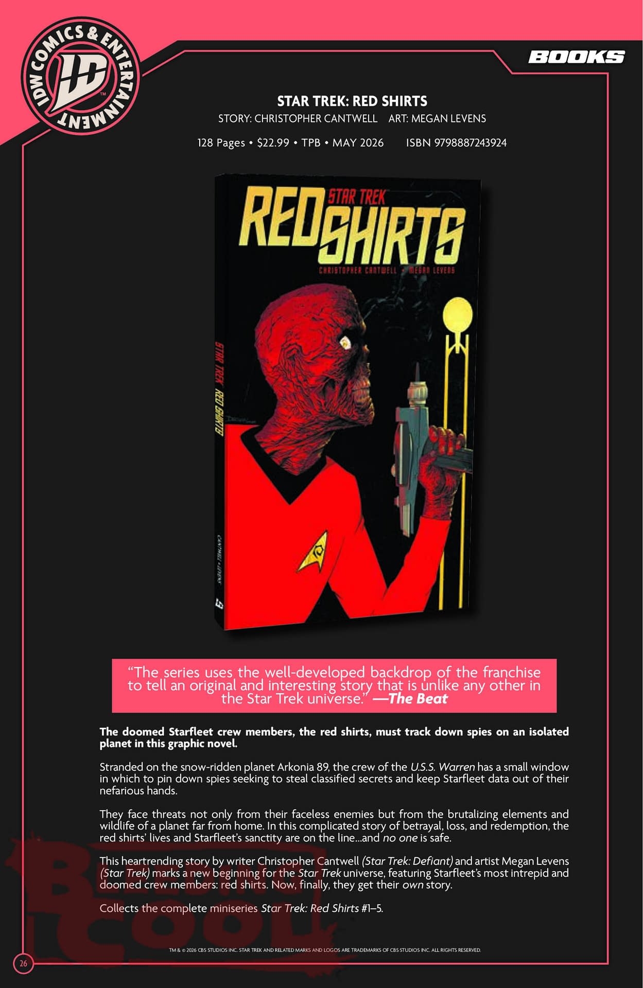 IDW Full May 2026 Solicits