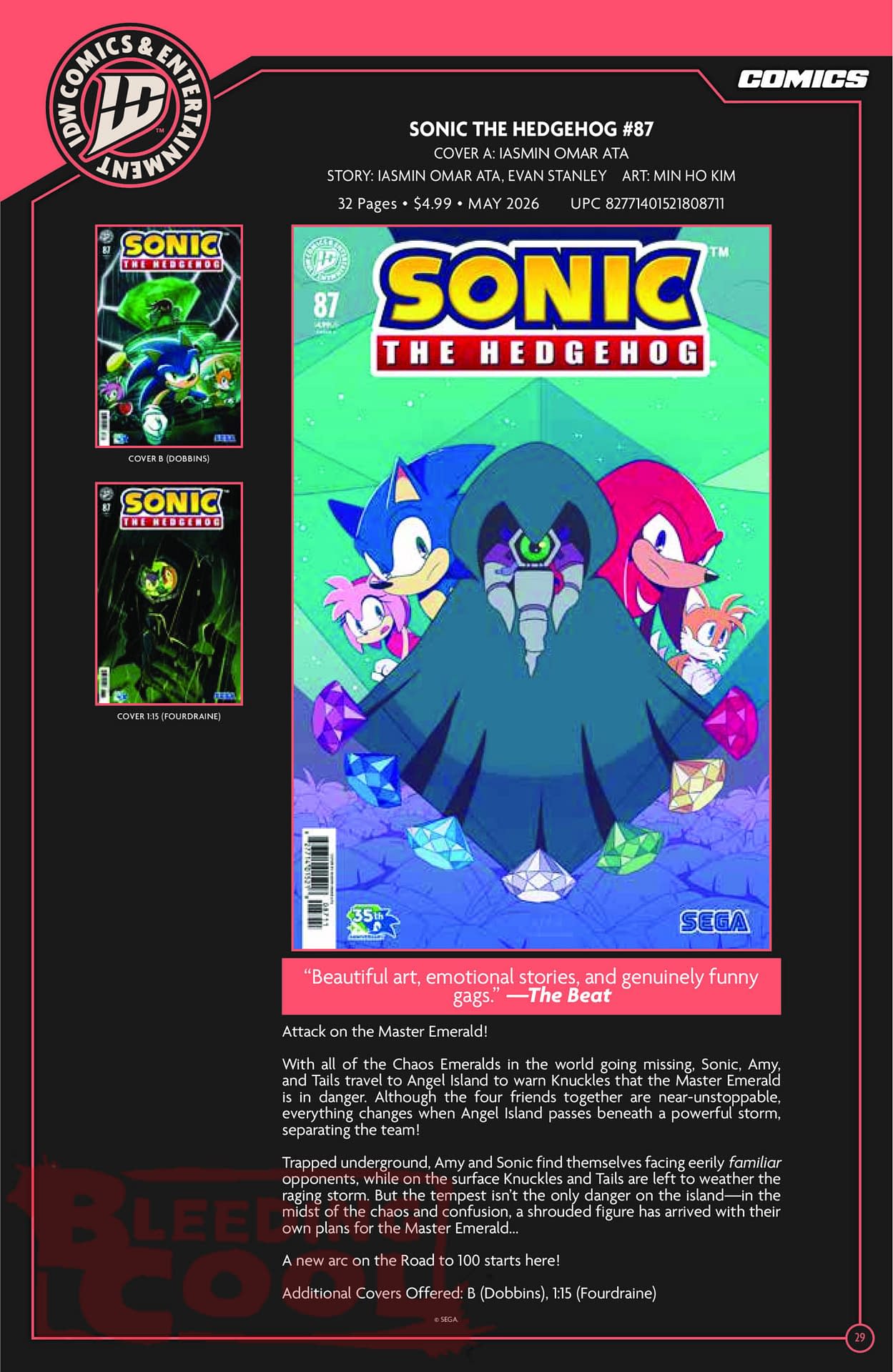 IDW Full May 2026 Solicits