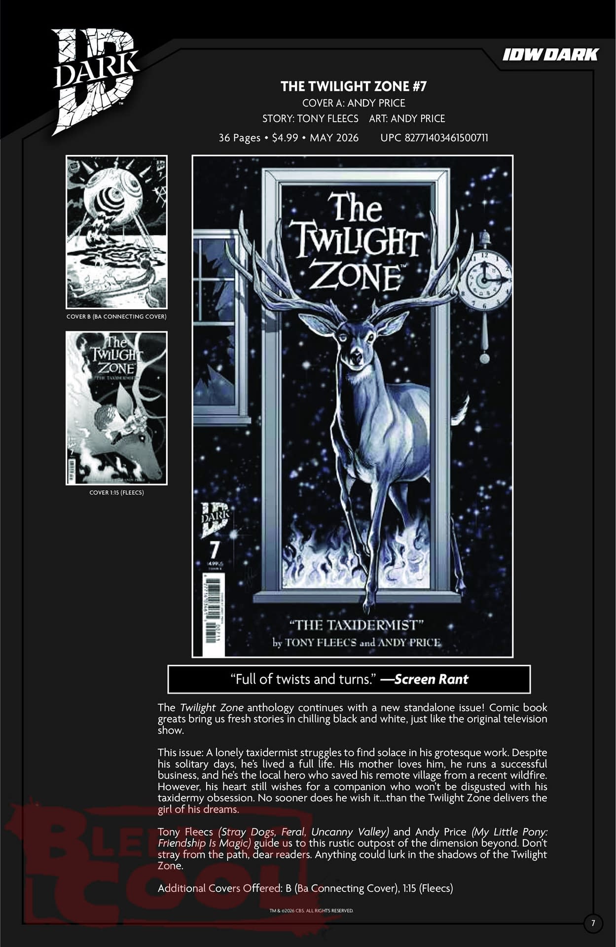 IDW Full May 2026 Solicits