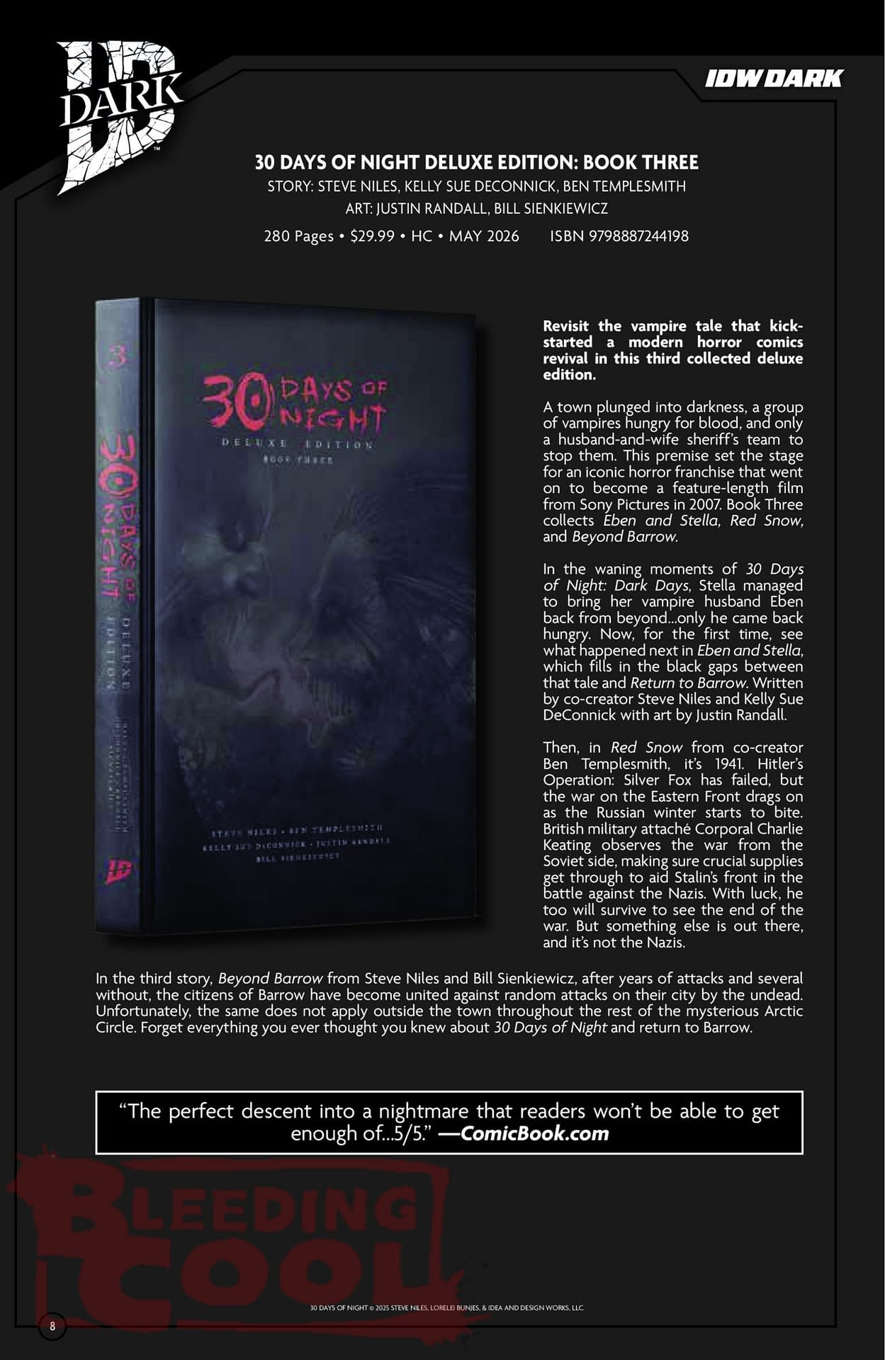 IDW Full May 2026 Solicits