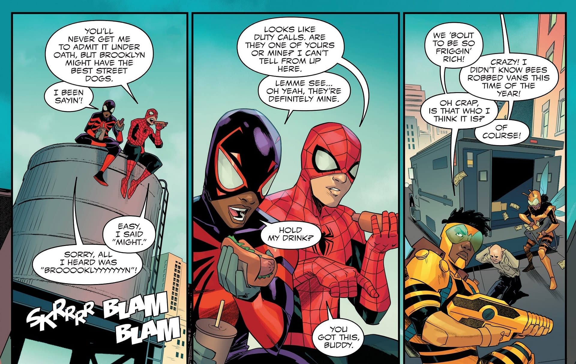 The Return Of The Amazing Spider-Man To Earth For A Hug (Spoilers)