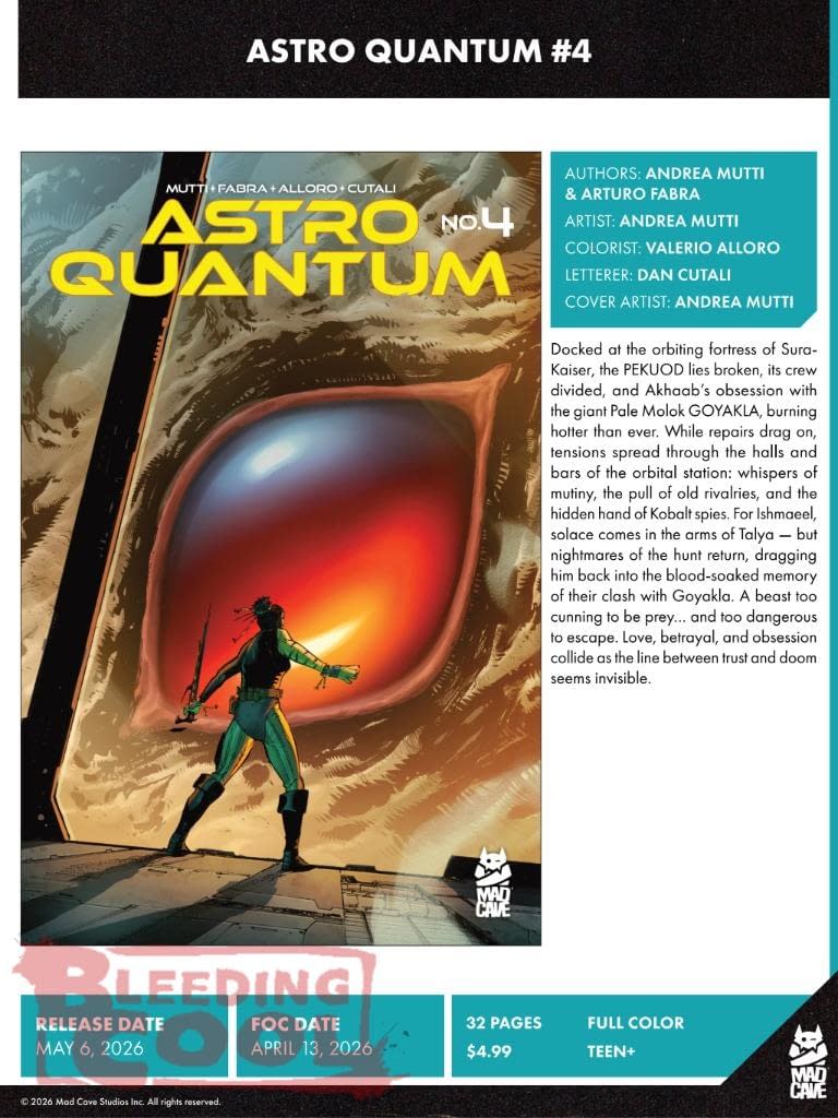 Mad Cave Studios May 2026 Full Solicits