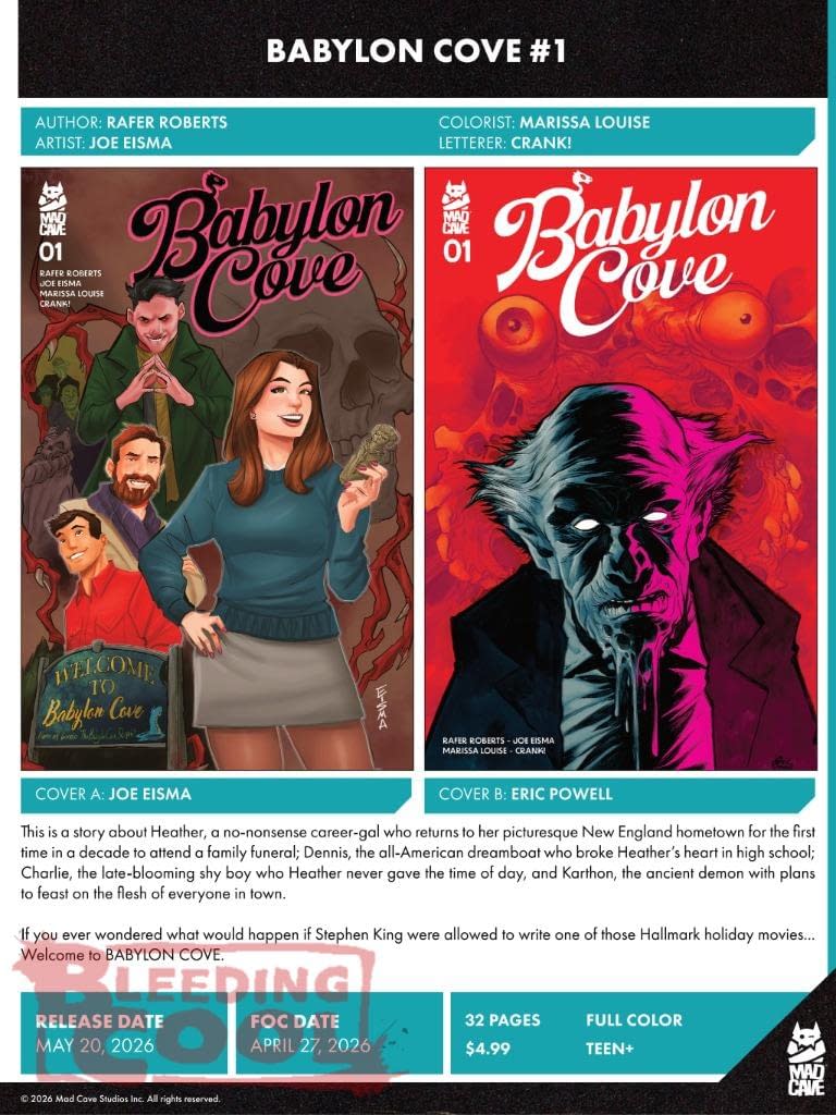 Mad Cave Studios May 2026 Full Solicits