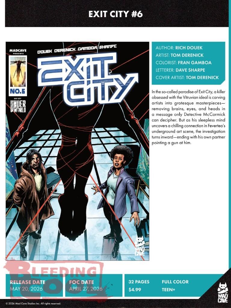 Mad Cave Studios May 2026 Full Solicits